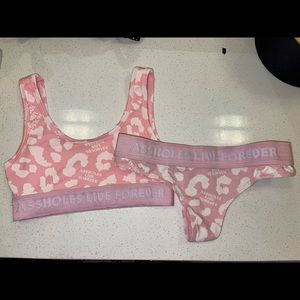 Pink Lingerie Set
